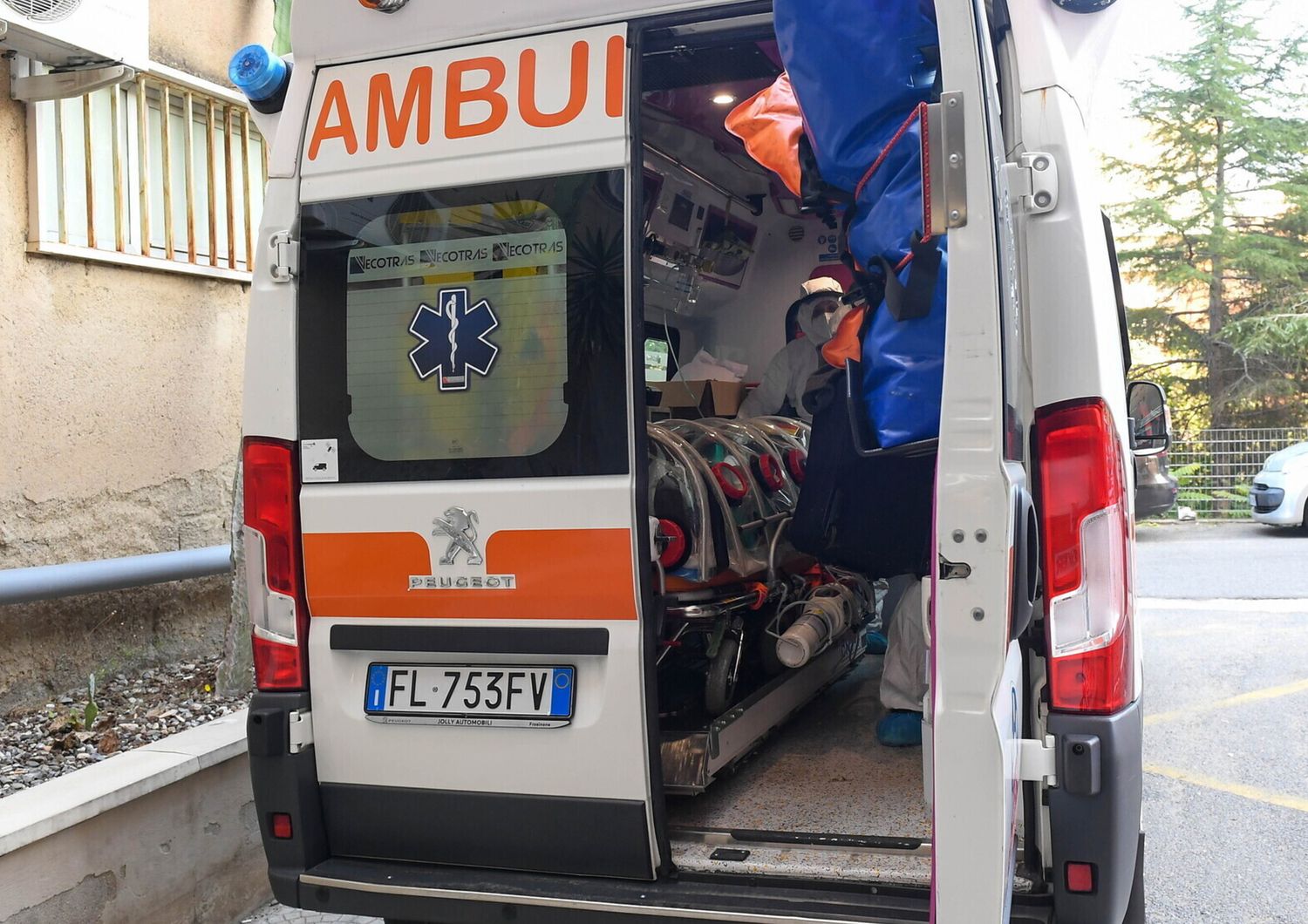 Ambulanza in azione