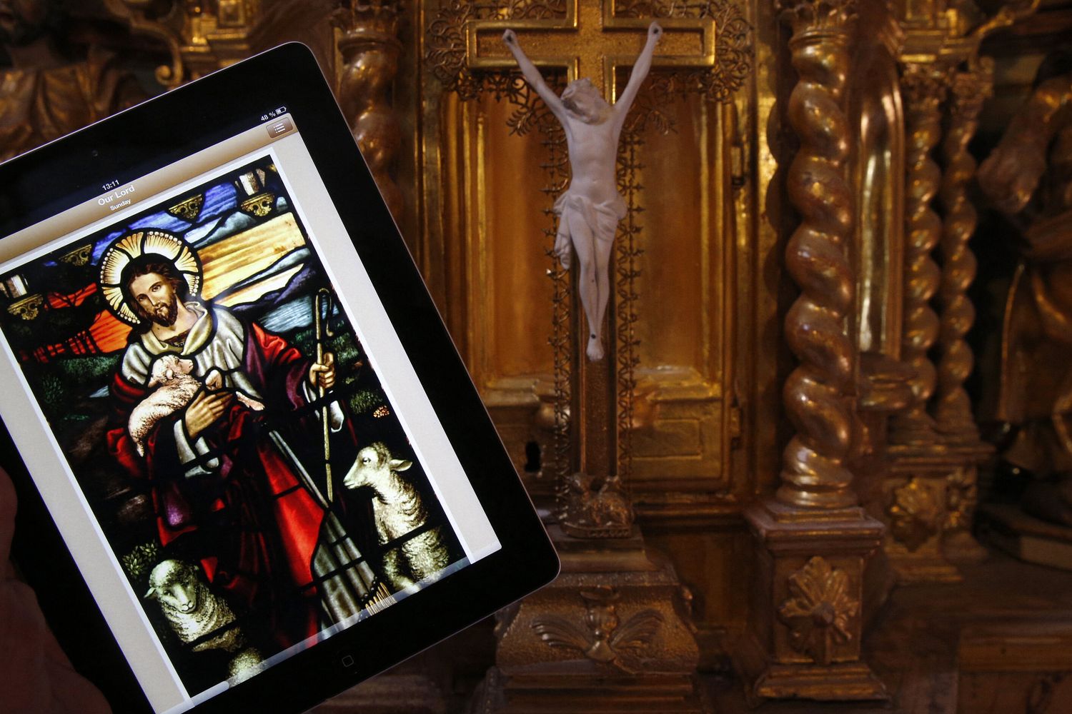 Confessarsi in Svizzera con un avatar di Gesù