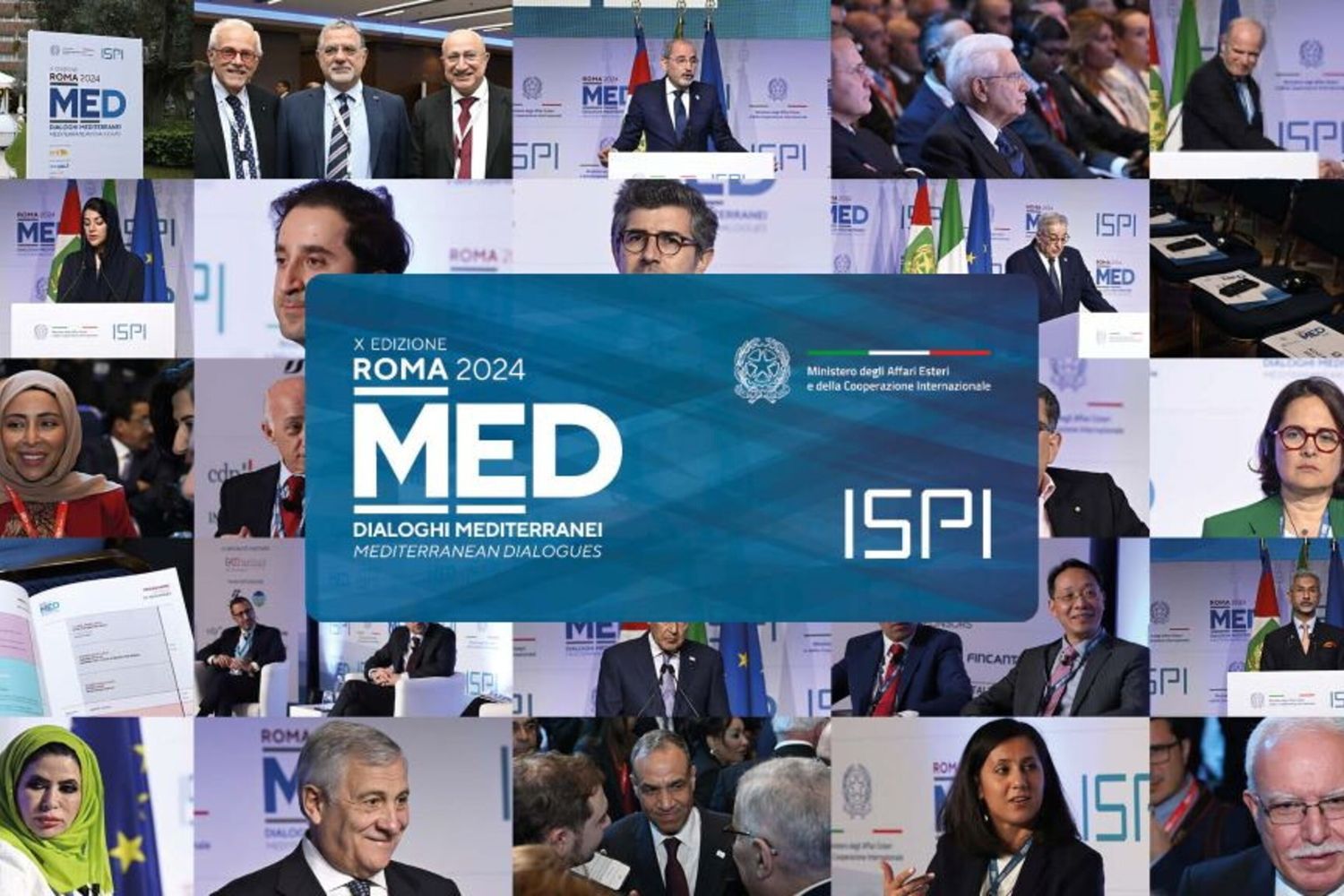 10ème Edition des Med Dialogues de Rome, Affiche