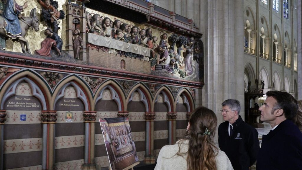 Notre Dame torna al suo splendore. L'inaugurazione in pompa magna