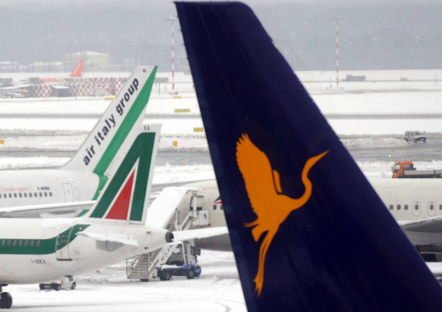 Alitalia e Lufthansa