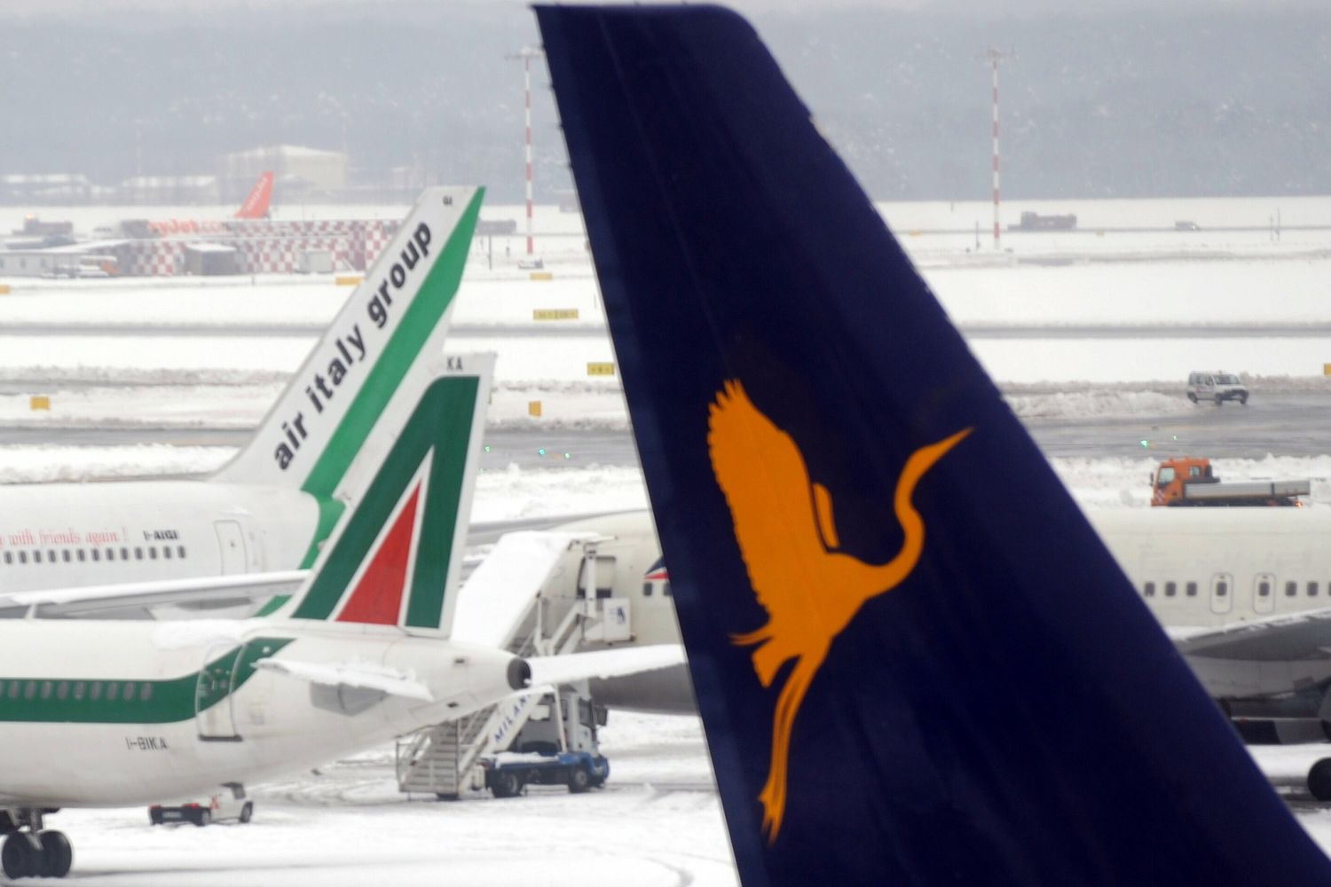 Alitalia e Lufthansa