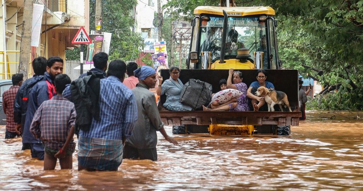 サイクロン「フェンガル」がインドとスリランカを壊滅させた。少なくとも20人が死亡