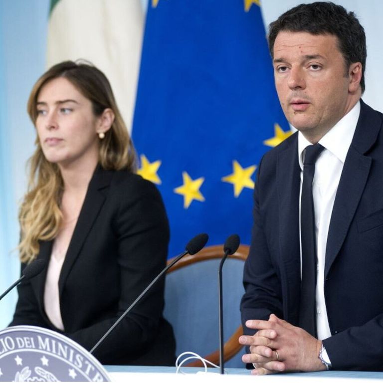 Maria Elena Boschi - Matteo Renzi