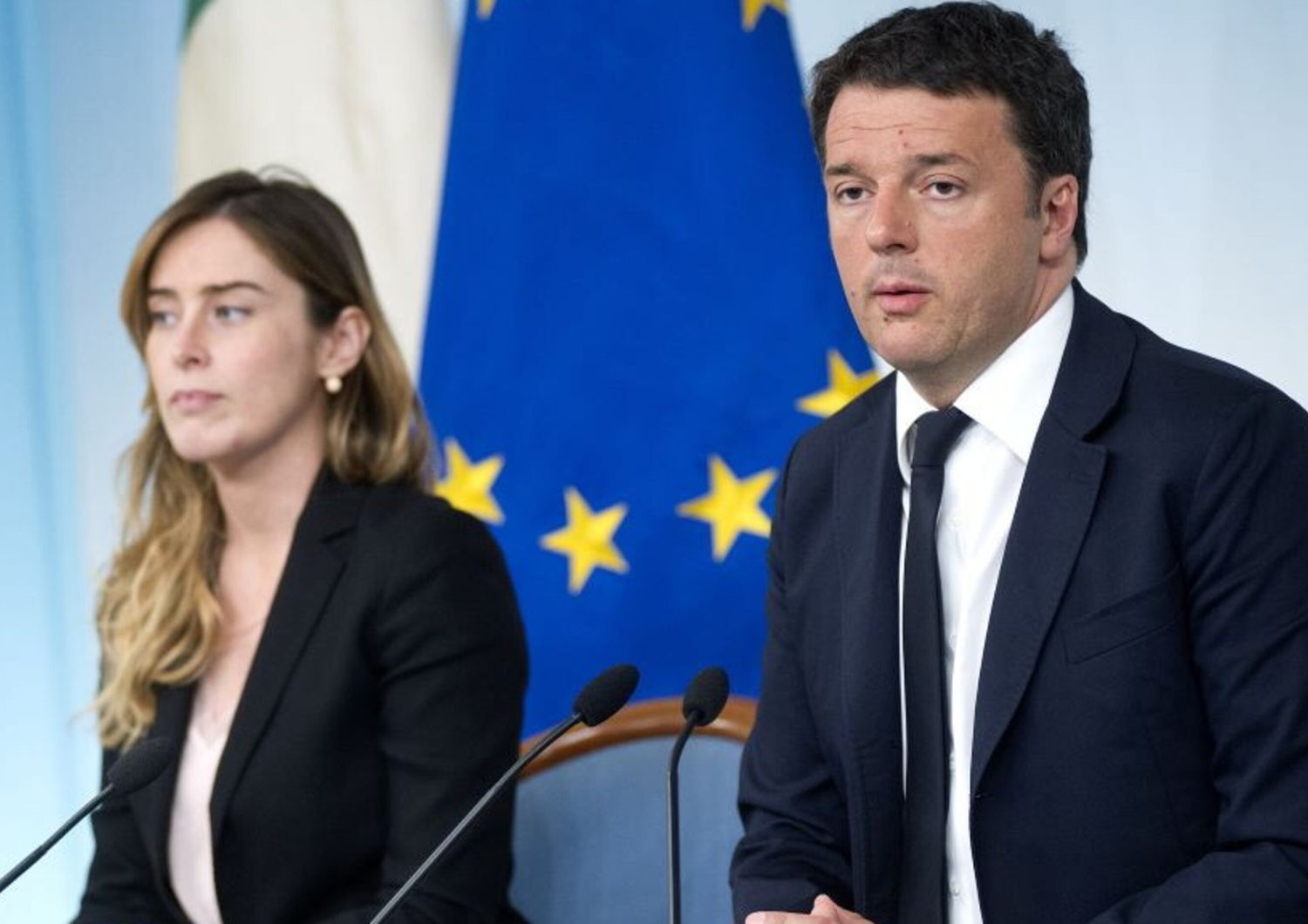 Maria Elena Boschi - Matteo Renzi