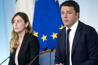 Maria Elena Boschi - Matteo Renzi