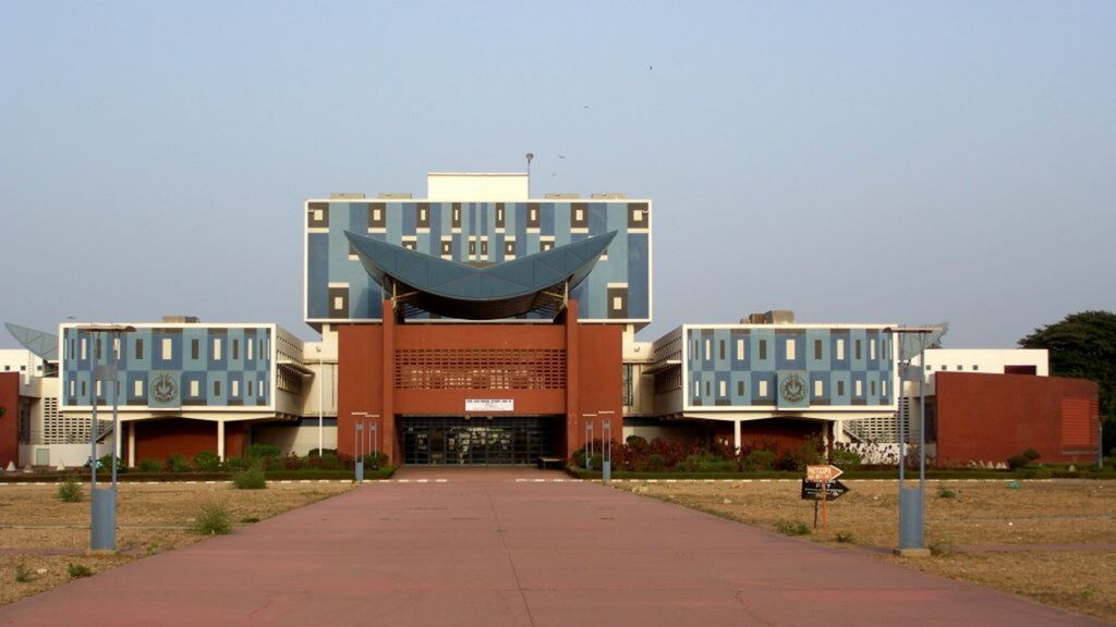 Dakar, l'entrée de l’Université Cheikh Anta Diop