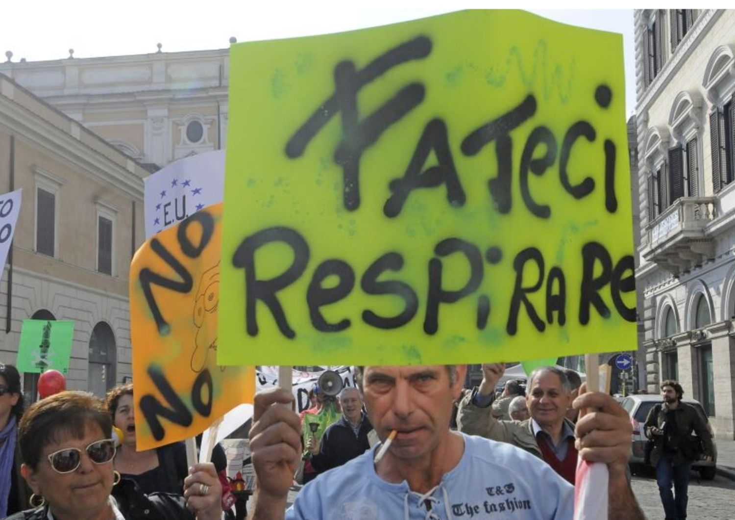 manifestazione per l'ambiente