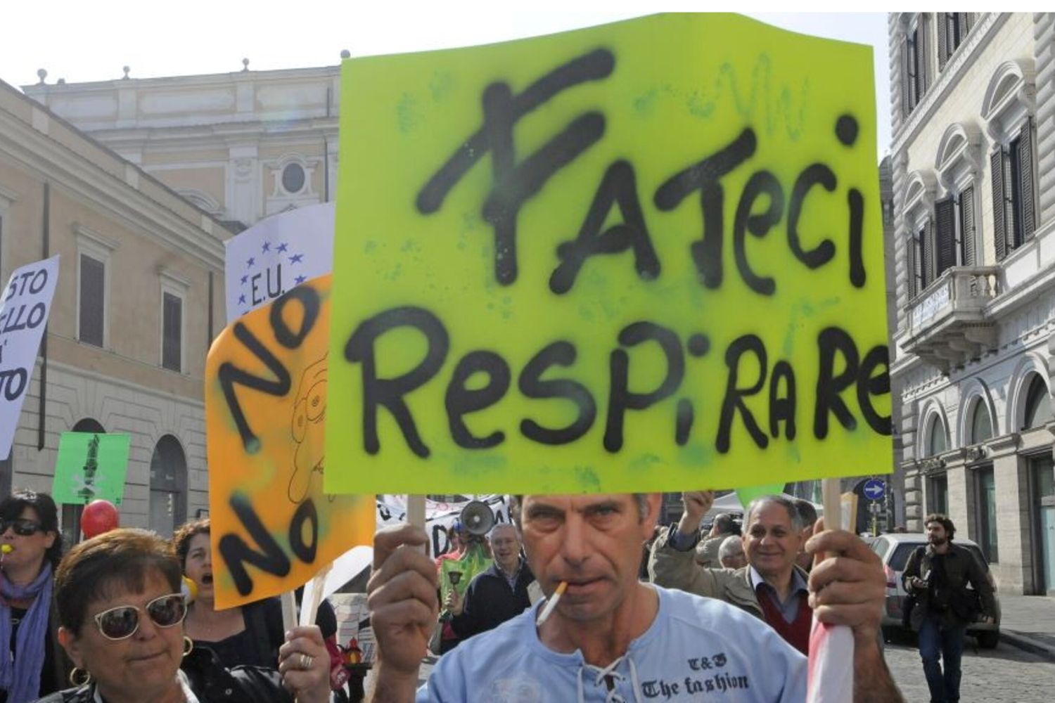 manifestazione per l'ambiente