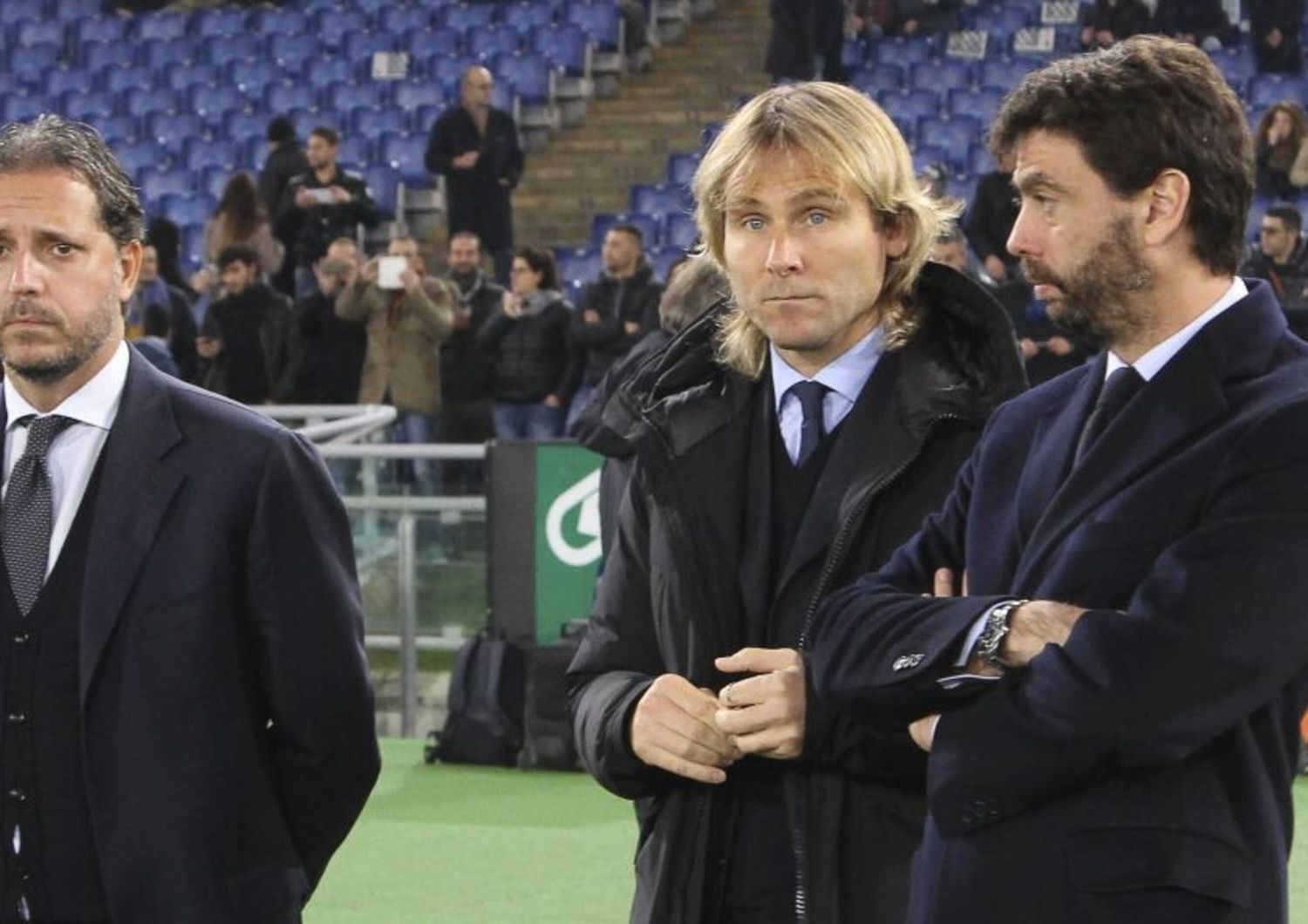 Fabio Paratici, Pavel Nedved e Andrea Agnelli