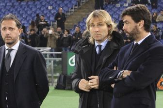 Fabio Paratici, Pavel Nedved e Andrea Agnelli