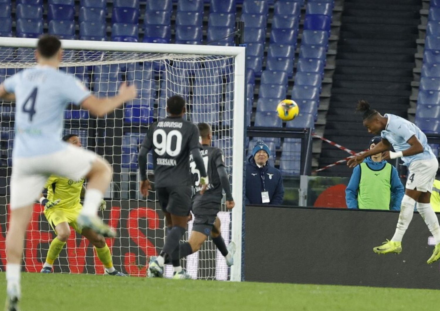 La Lazio ai quarti di Coppa Italia: 3-1 al Napoli con tripletta di Noslin