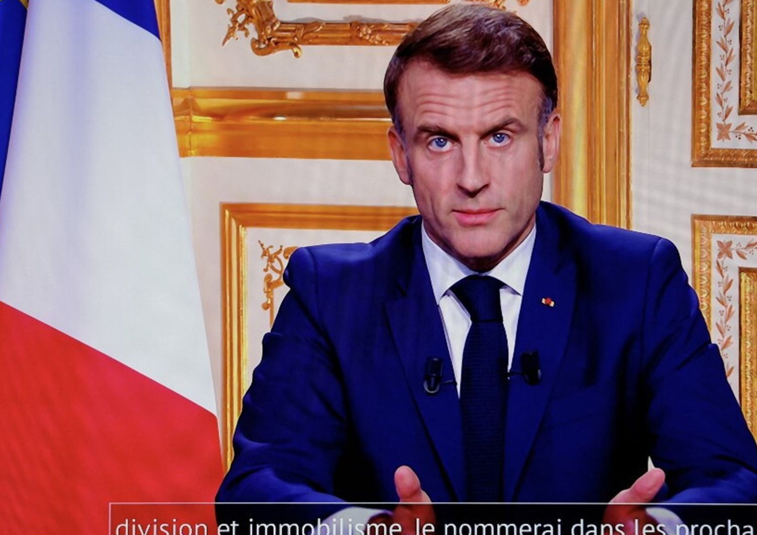 Emmanuel Macron discorso alla nazione