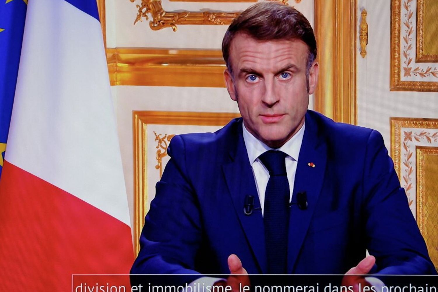 Emmanuel Macron discorso alla nazione