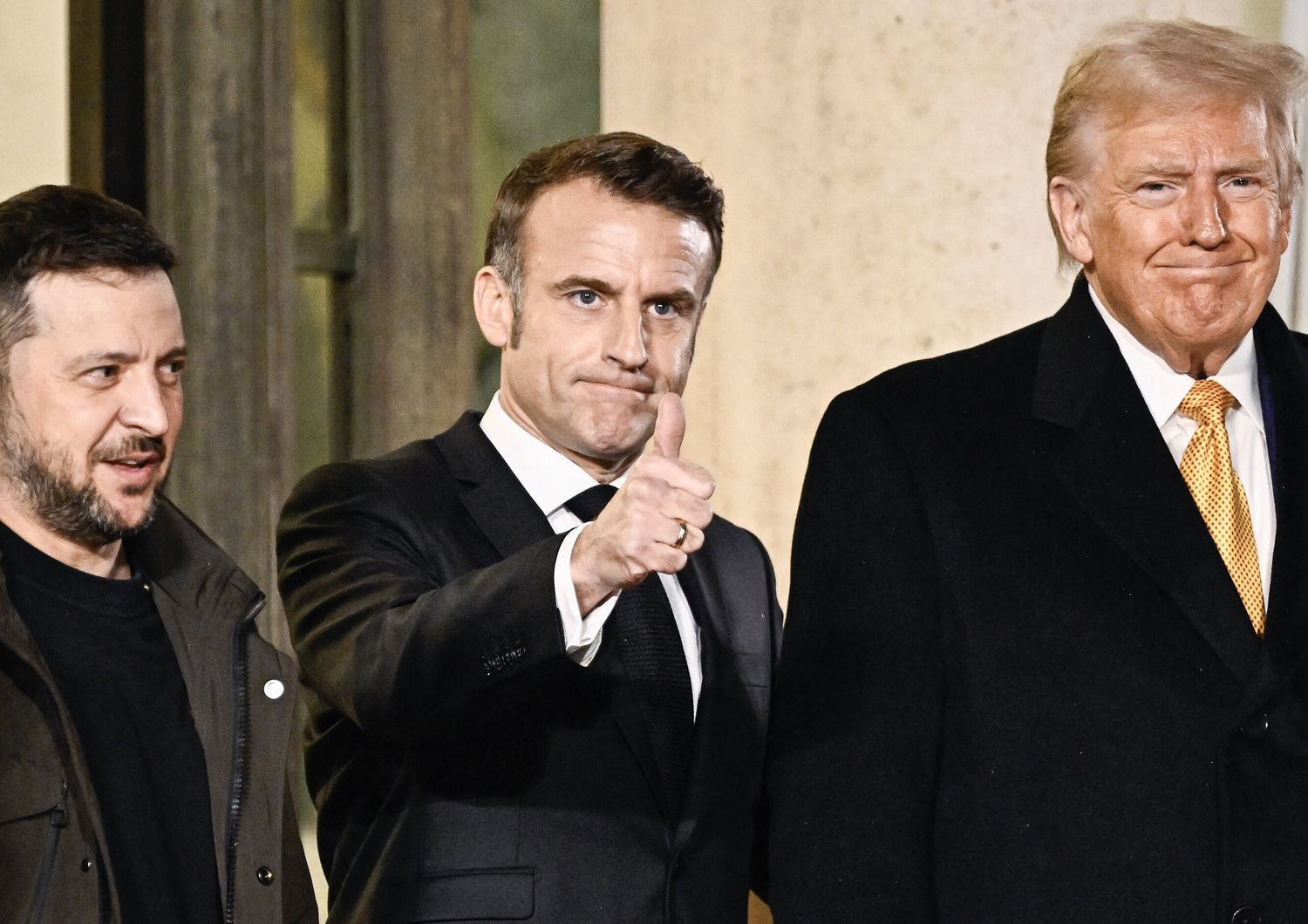 Eliseo &quot;storico&quot; trilaterale Macron-Trump-Zelensky