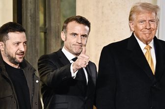 Eliseo &quot;storico&quot; trilaterale Macron-Trump-Zelensky