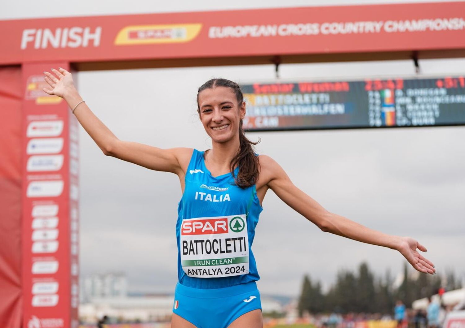 Oro agli Europei di cross. Nadia Battocletti nella storia dell'atletica leggera