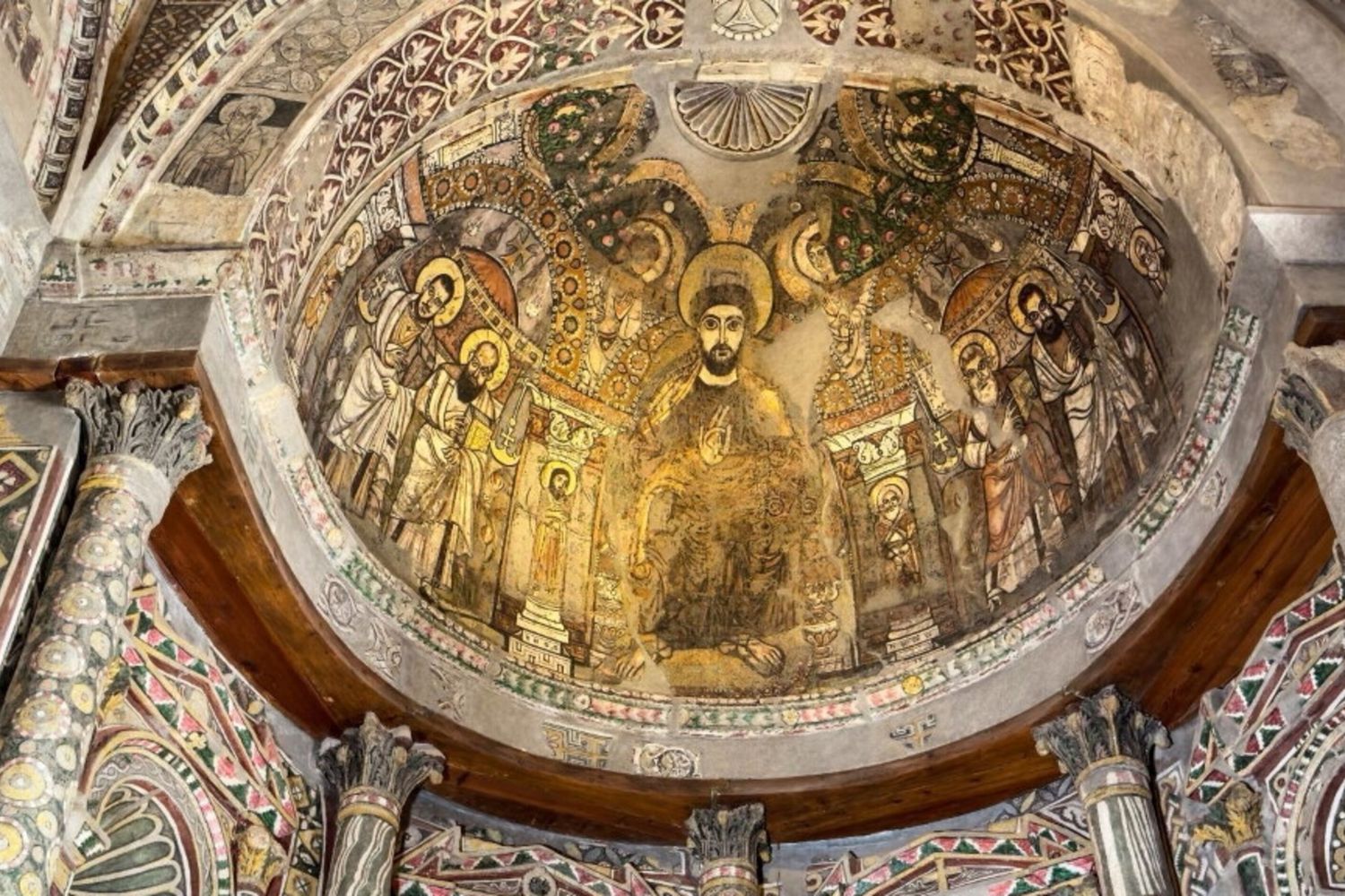 En Egypte une exposition dédiée à De Cesaris, le restaurateur de la "Chapelle Sixtine" copte