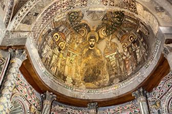 La Cappella dei Santi all'interno del Monastero Rosso di Sohag, Egitto