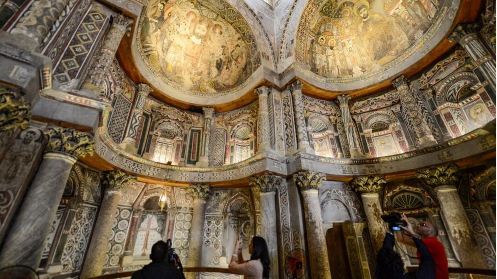 En Egypte une exposition dédiée à De Cesaris, le restaurateur de la "Chapelle Sixtine" copte