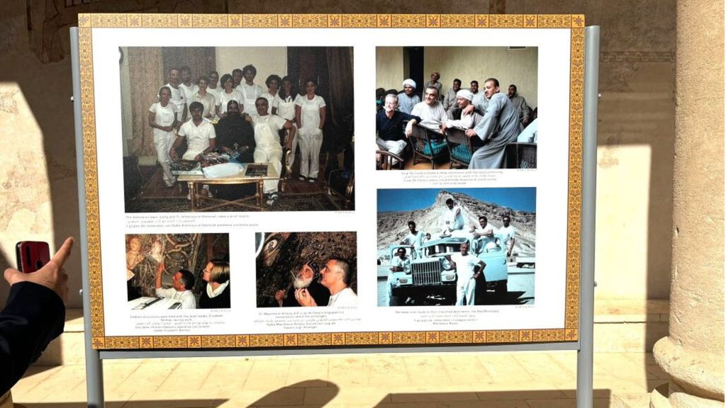 En Egypte une exposition dédiée à De Cesaris, le restaurateur de la "Chapelle Sixtine" copte