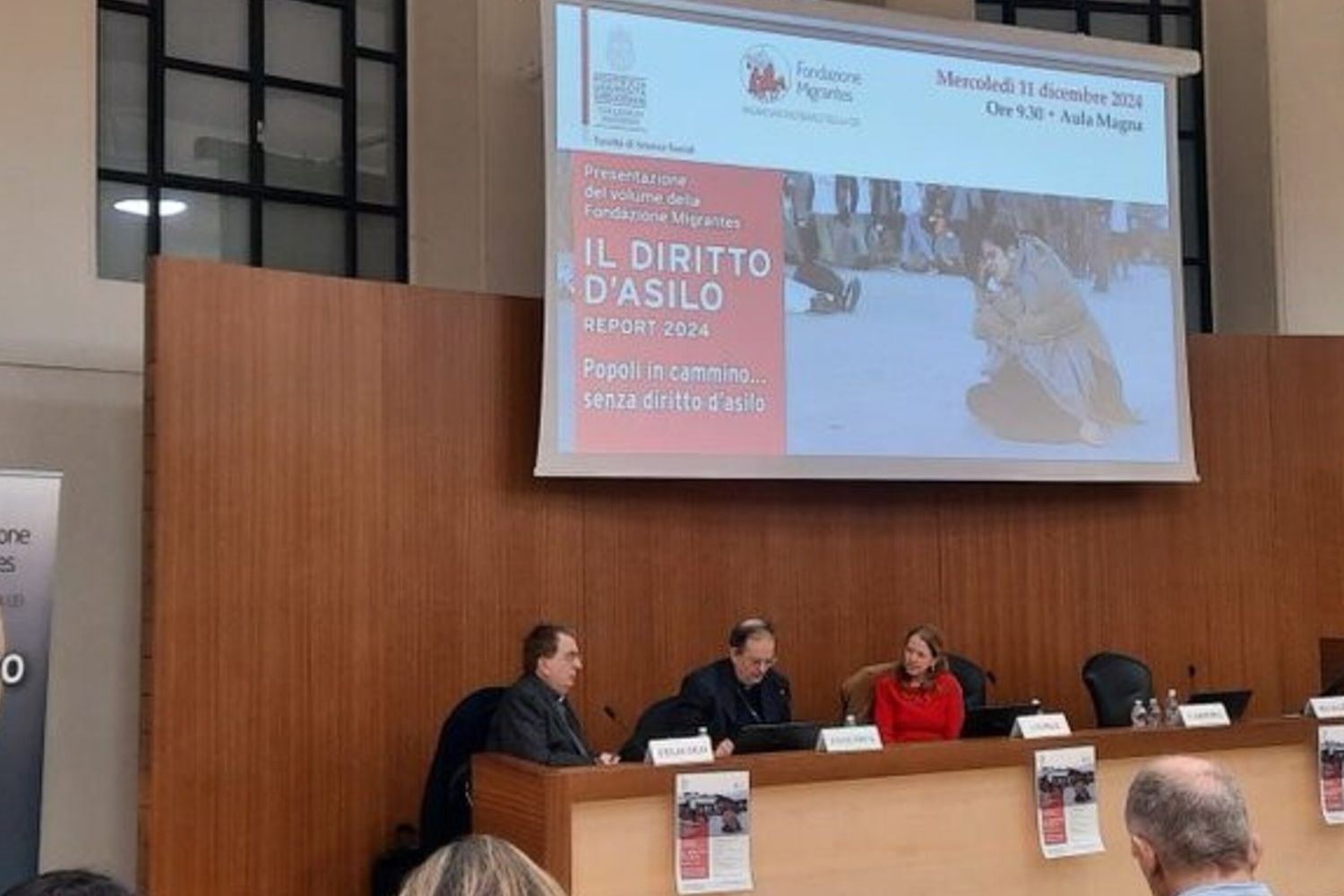 Presentazione del rapporto "Il diritto d'asilo", Fondazione MIgrantes,
