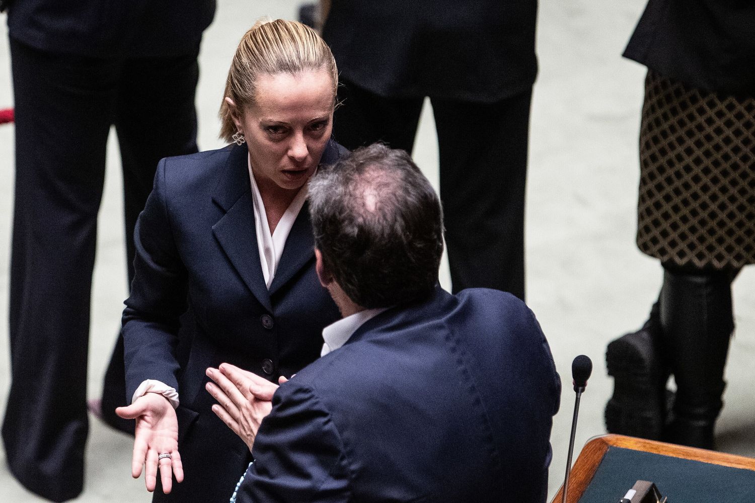 Giorgia Meloni, Giancarlo Giorgetti