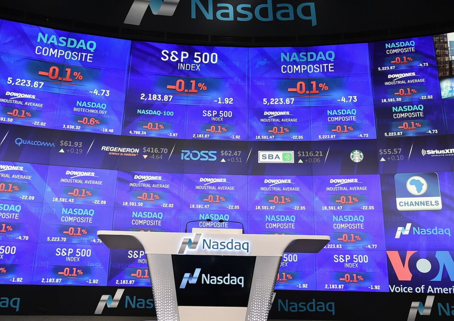 &nbsp;La sede del Nasdaq