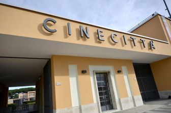 L'entrata di Cinecitt&agrave; di via Tuscolana&nbsp;