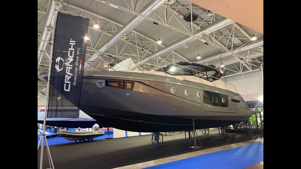 Il Cranchi 44 al Salone Nautico di Roma