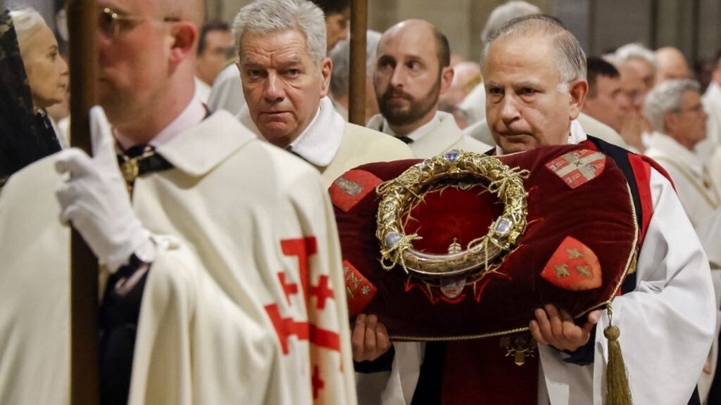 La ‘corona di spine’, reliquia di Notre Dame