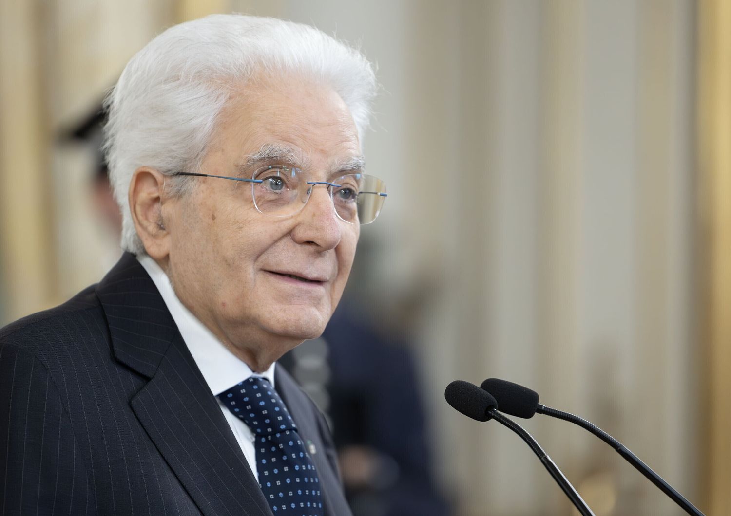 Il presidente della Repubblica, Sergio Mattarella