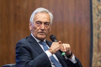 Il presidente della Figc Gabriele Gravina