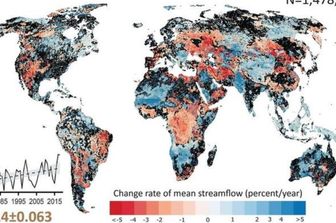 Una mappa mostra come l'uomo ha sconvolto i corsi d'acqua nel mondo