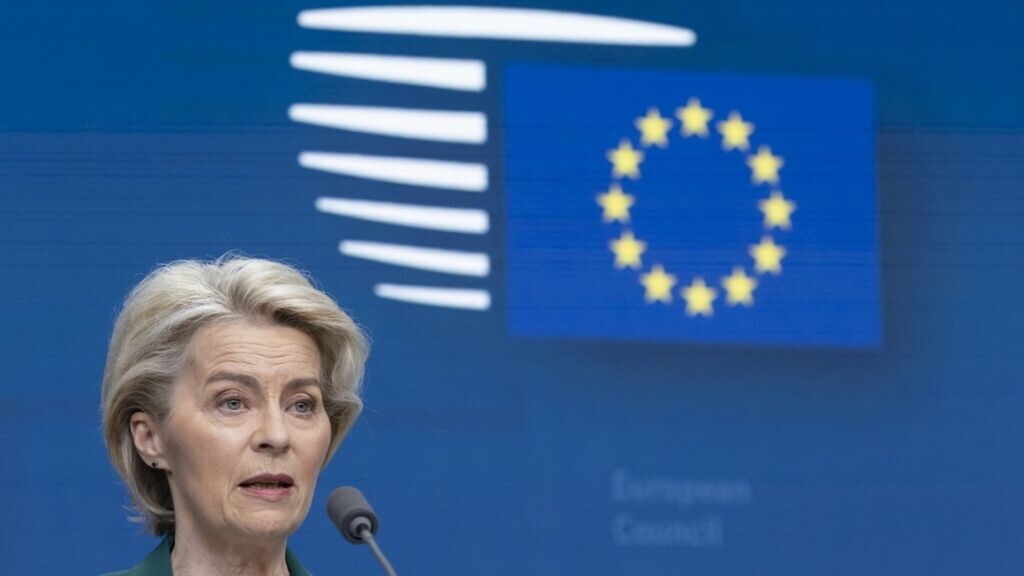 La présidente de la Commission UE, Ursula von der Leyen