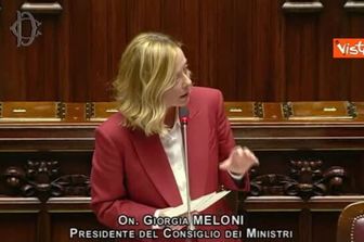 La première ministre italienne Giorgia Meloni s'adresse au Parliament, 17 dicémbre 2024