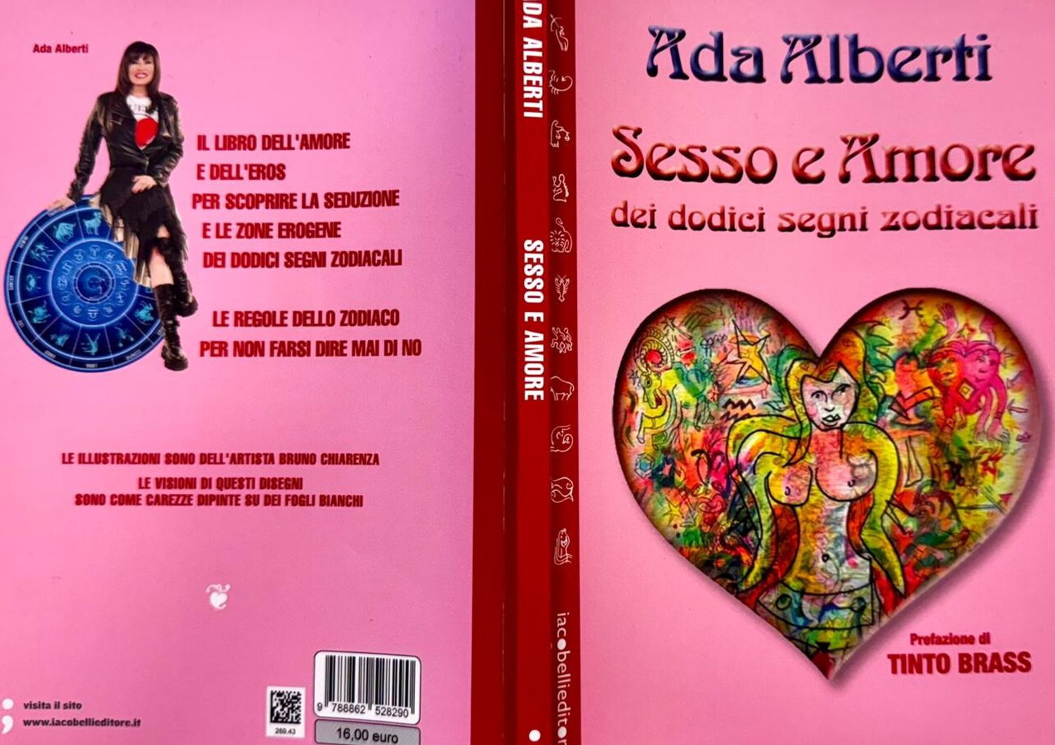 La copertina del libro 'Sesso e amore' dei dodici segni zodiacali