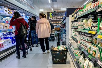 Spesa in un supermercato