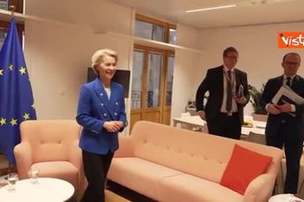 Incontro bilaterale tra Zelensky e Von Der Leyen a Bruxelles