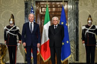 Joe Biden e Sergio Mattarella