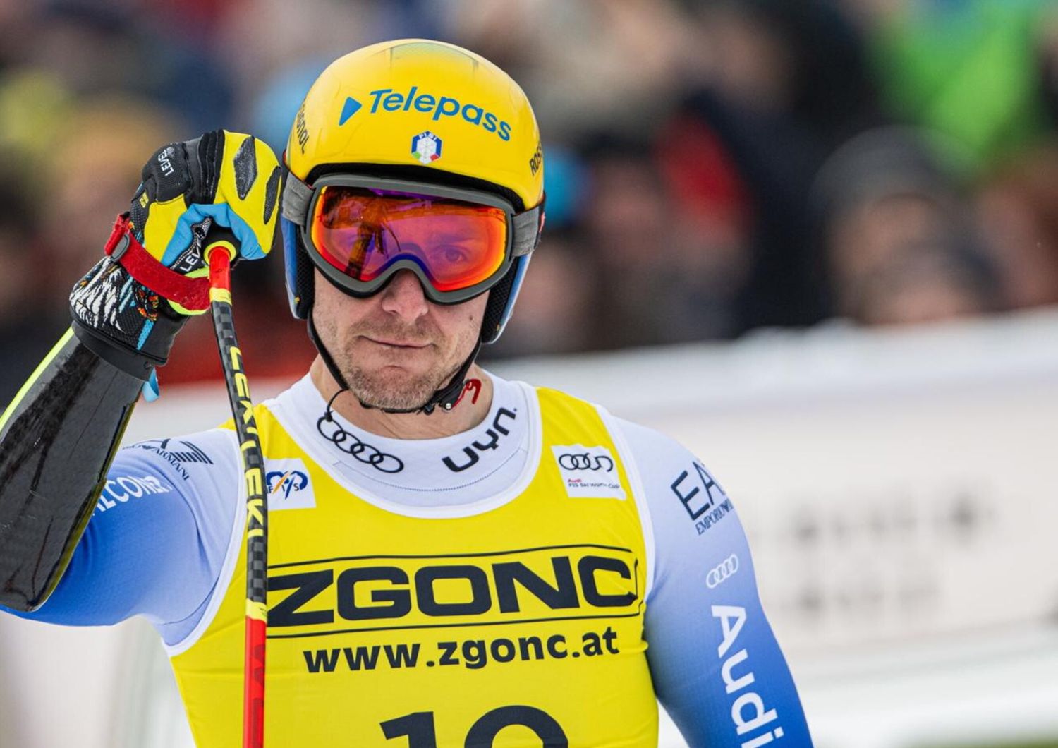 Mattia Casse vittorioso in Val Gardena