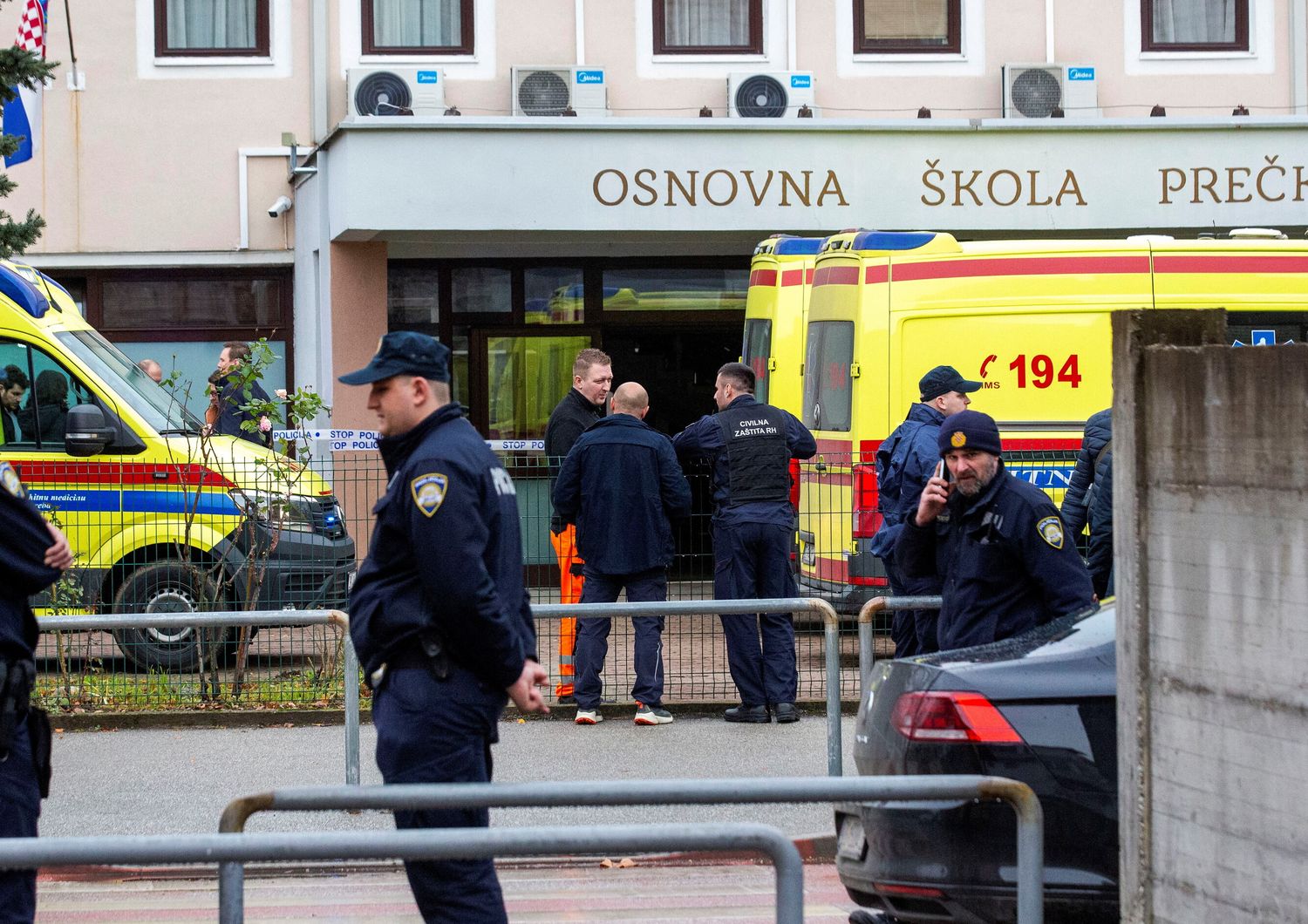 Ucciso un bambino in una scuola a Zagabria