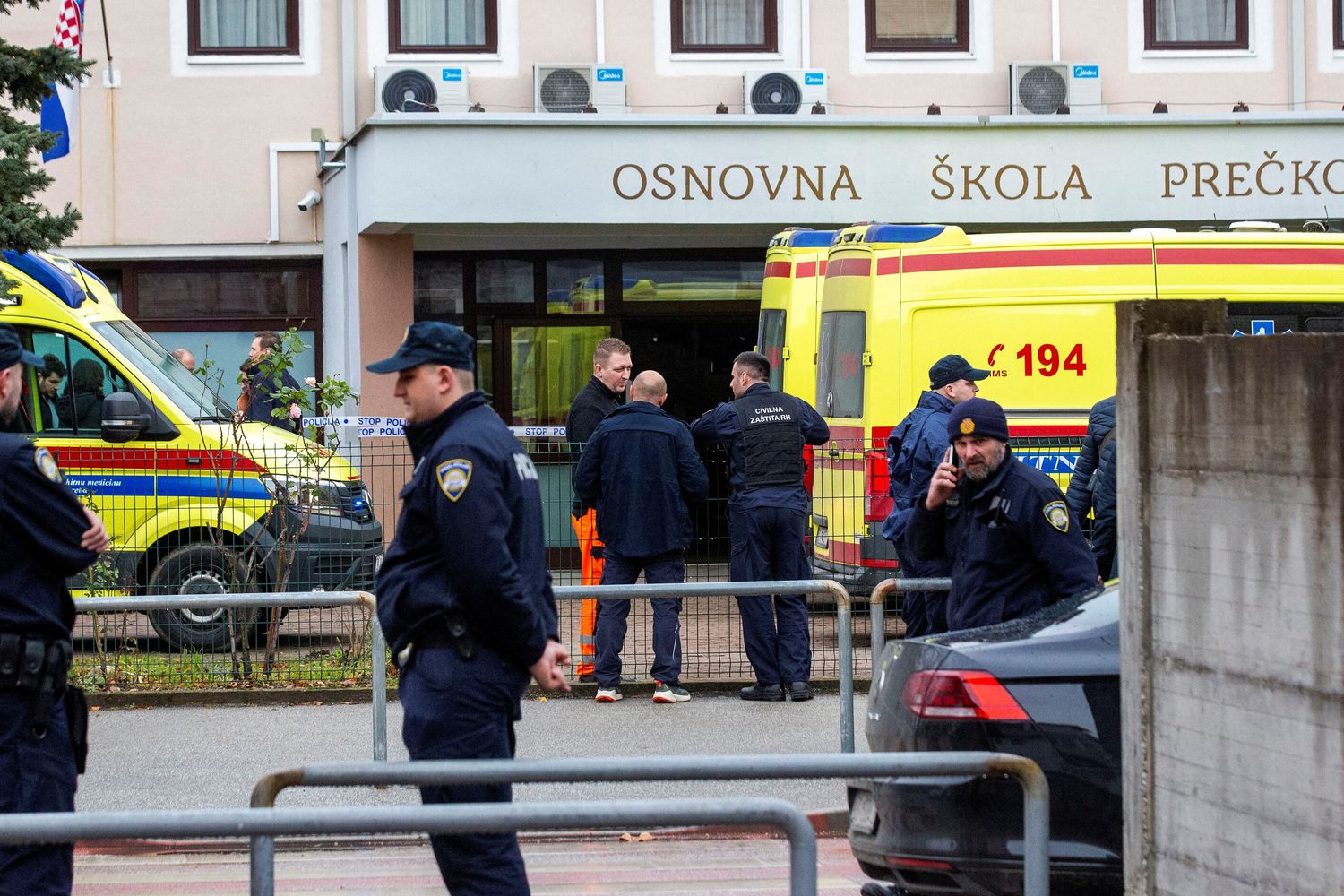 Ucciso un bambino in una scuola a Zagabria