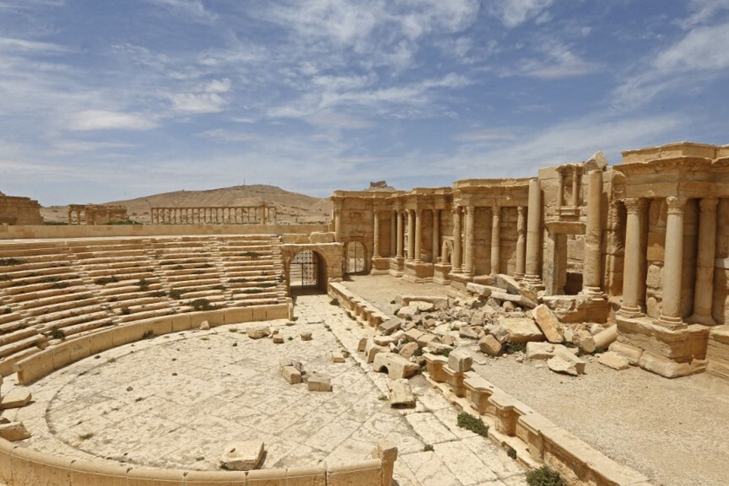 Il sito dell'antica Palmira, Siria