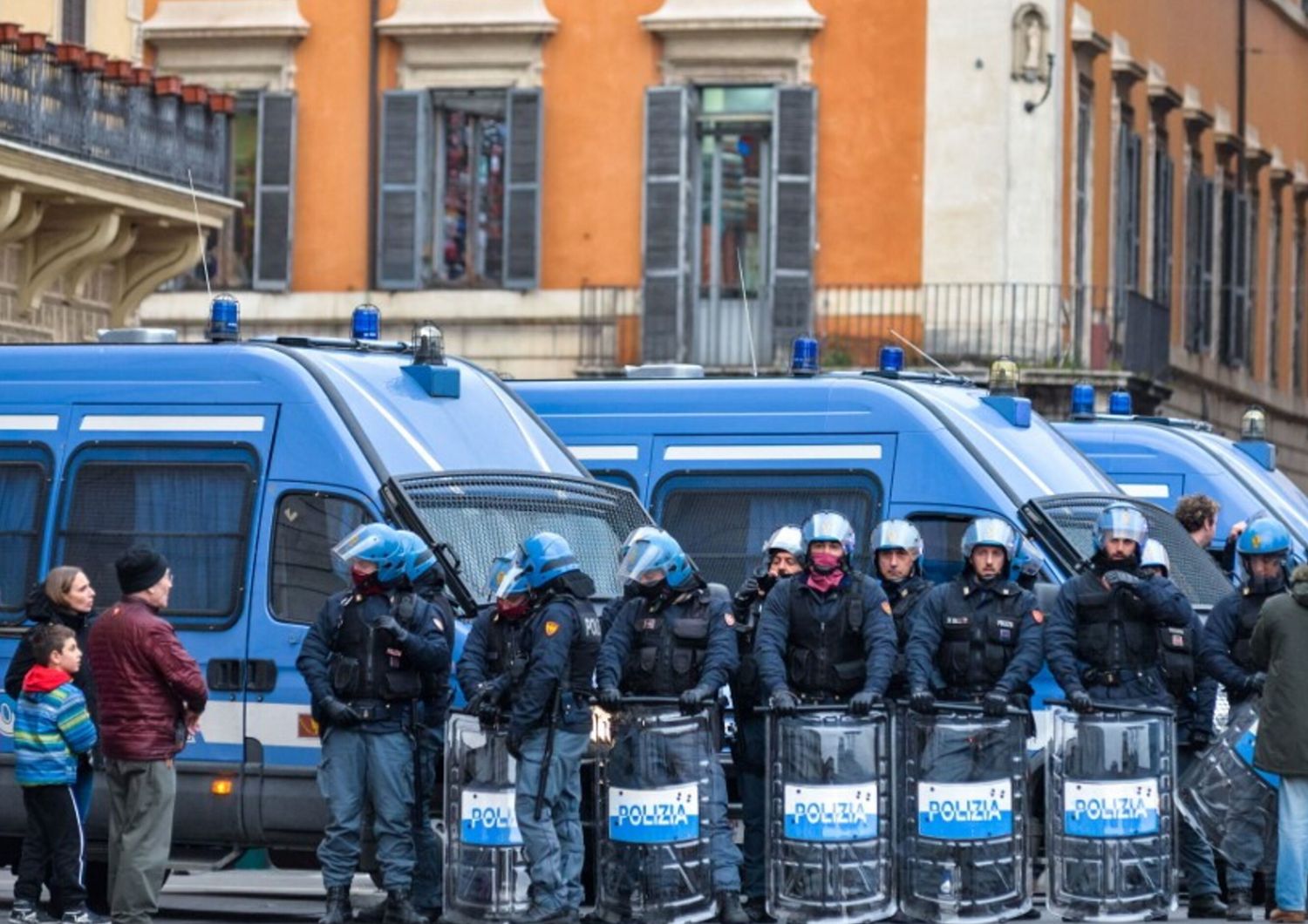 Polizia e controlli a Roma