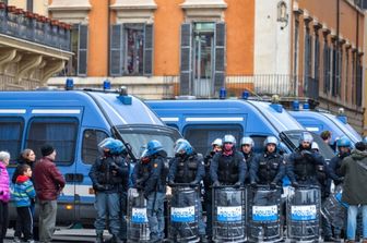 Polizia e controlli a Roma