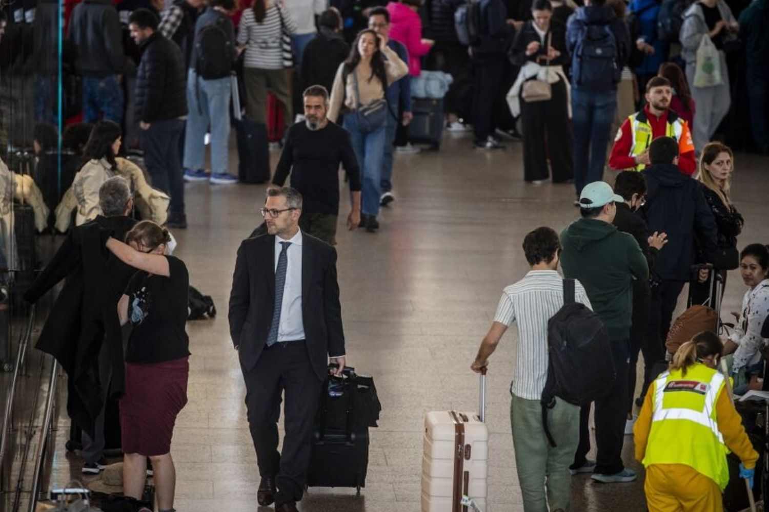 Passeggeri a Roma Termini