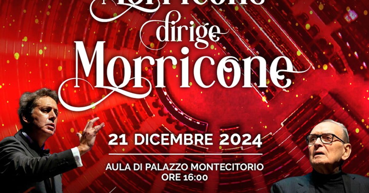 Per il concerto di Natale alla Camera arriva Morricone (figlio)