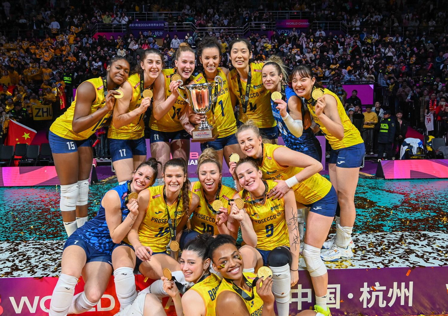 conegliano volley femminile vince mondiale per club