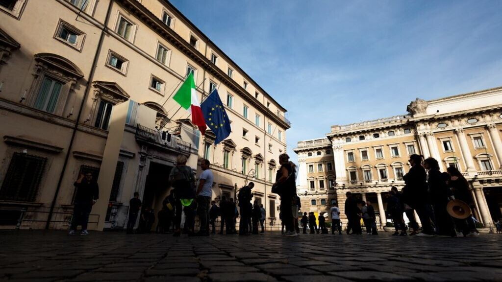 Palazzo Chigi, siège du Gouvernement italien, Rome